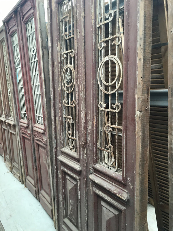 Vintage industrial Egyptian door #1526