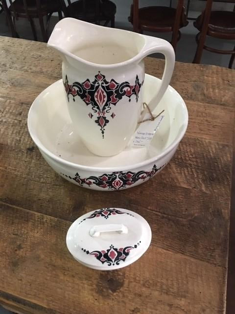Vintage Wash Bowl, Jug and Soap Dish #7228