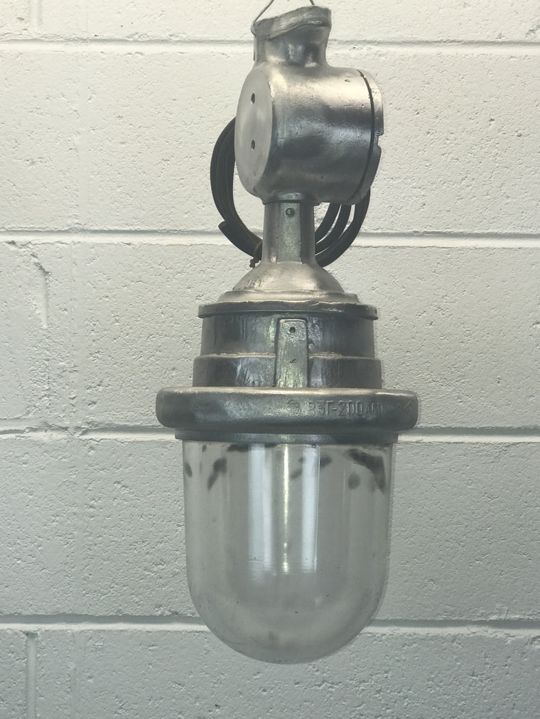 Vintage industrial UKRAINE warehouse  lights #1539