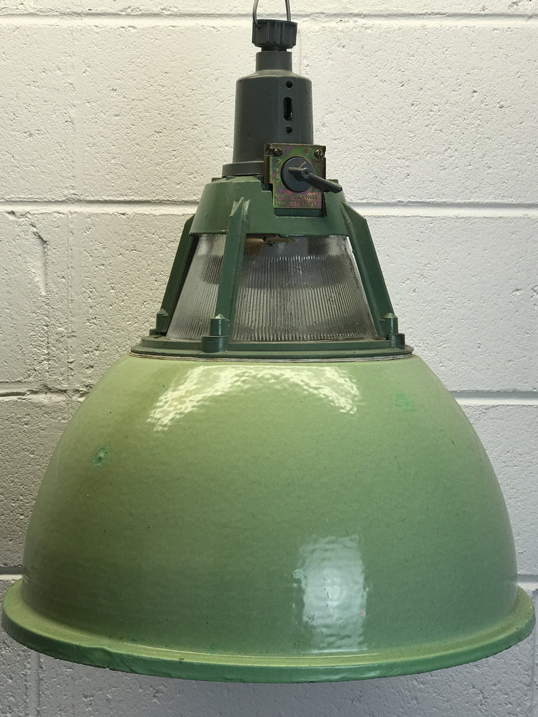 Vintage industrial UKRAINE warehouse  lights #1542
