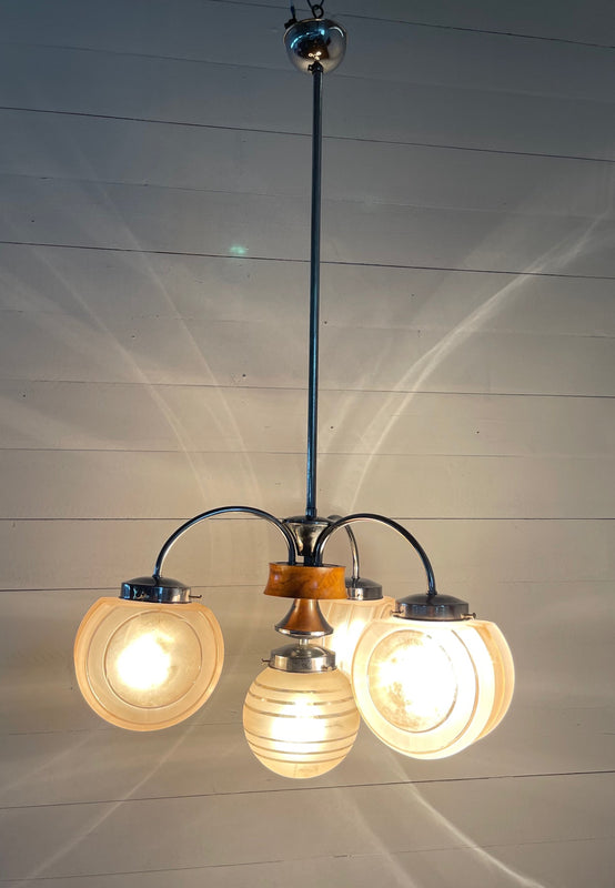 Vintage Mid Century Celing  Light  #3773