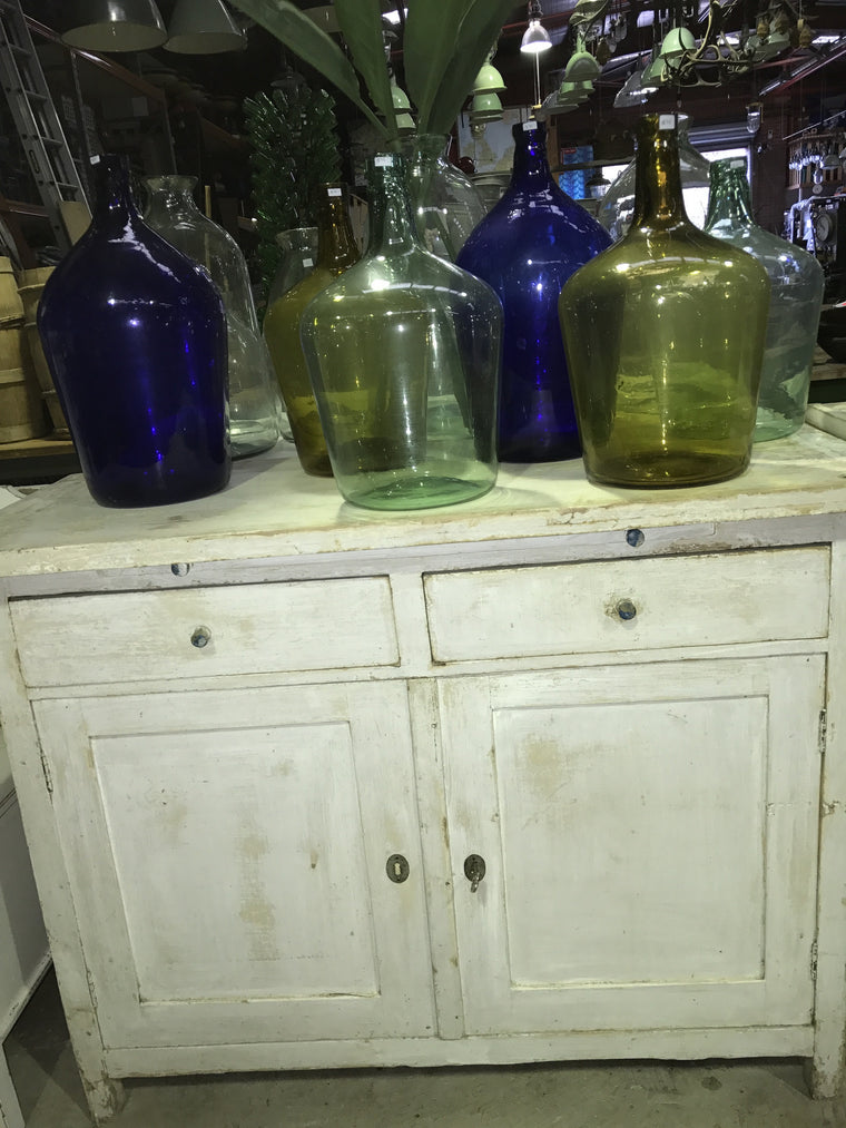 Vintage industrial Dutch wooden kitchen cabinet #1732