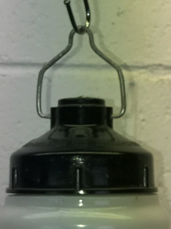 Vintage  Czech Mason Jar  Light #1754