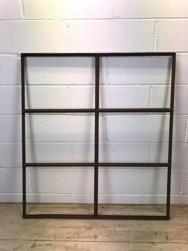 Vintage industrial European cast iron  windows #1757