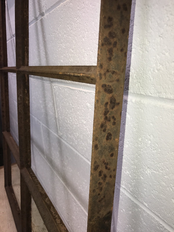 Vintage industrial European cast iron  windows #1757