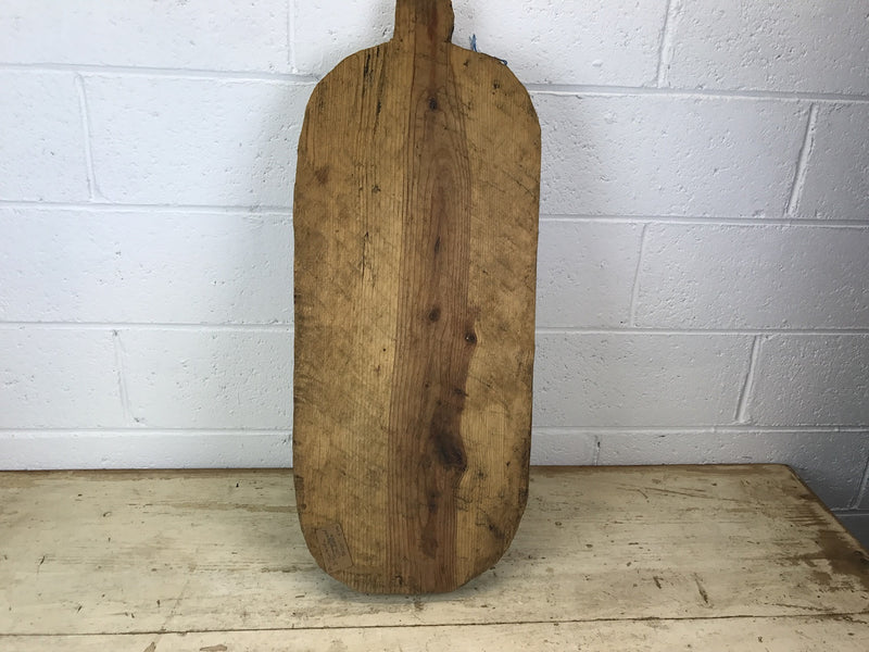 Vintage Turkish wooden breadboard cutting board  #1771 feet