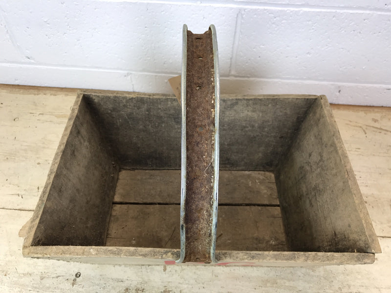 Vintage French wooden grape picking crate  #1772 Byron Warehouse