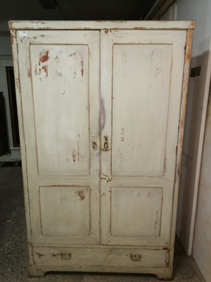 Vintage industrial European  kitchen cabinet  #2236
