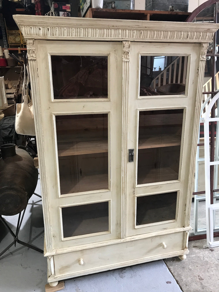 Vintage industrial European  kitchen cabinet  #2287
