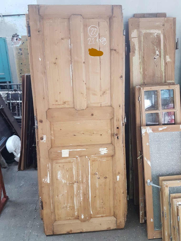 Vintage French wooden house door #2565/22
