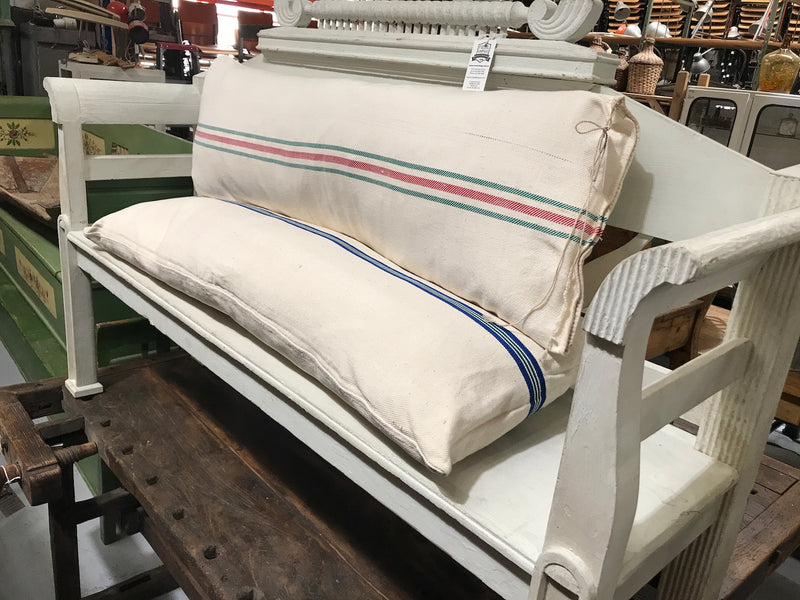 Vintage French Linen body pillows #2418