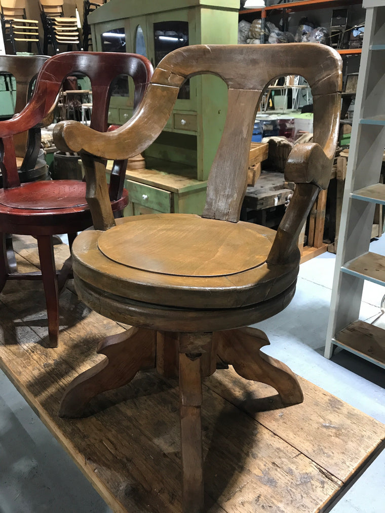 Czech 1920s Thonet barber chair  # 2433
