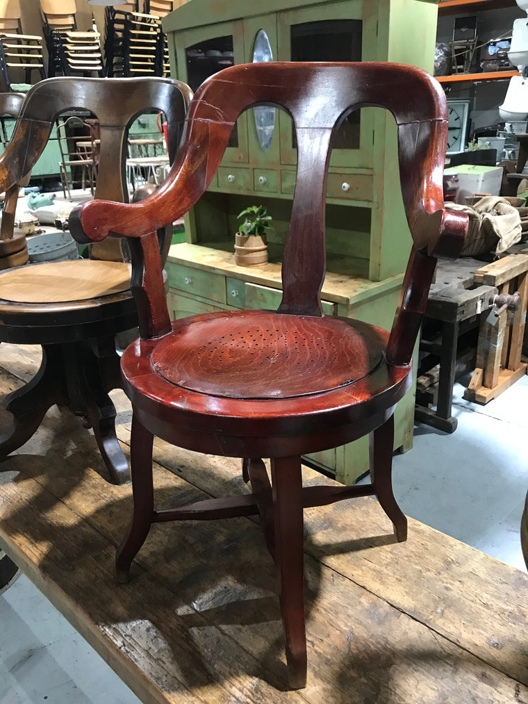 Czech 1920s Thonet barber chair  # 2433a