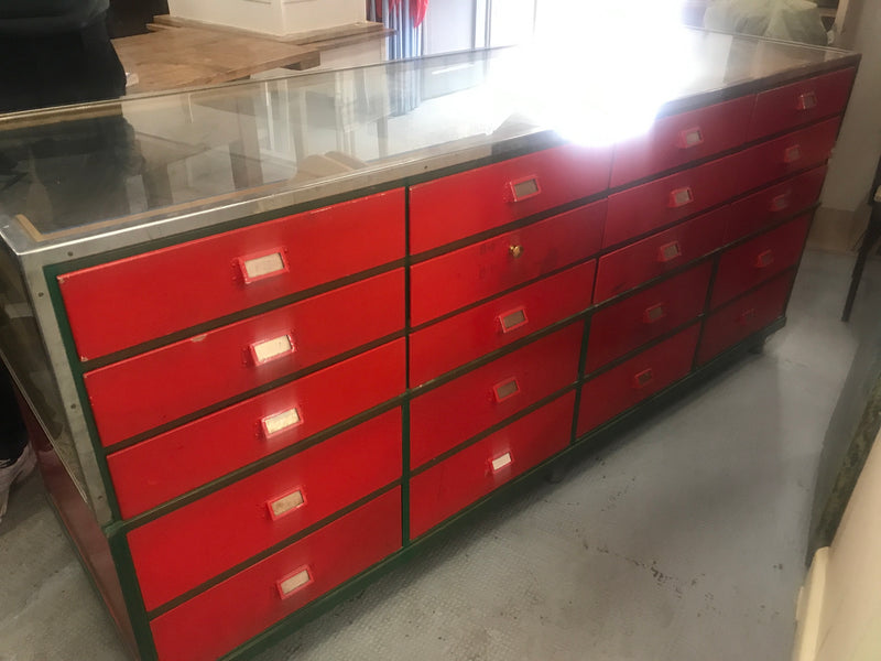 Vintage  European  Shop Counter  #2478