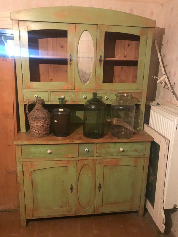 Vintage  Dutch Wooden Kitchen Cabinet #2484 Byron