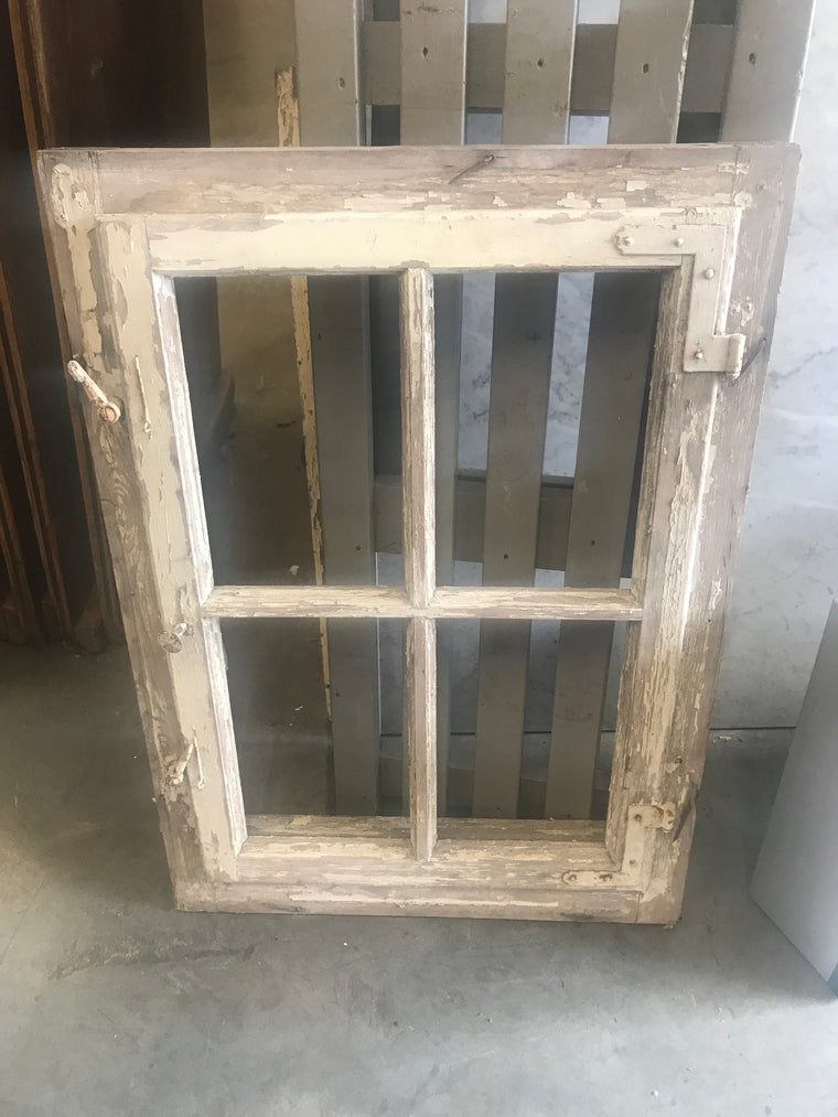 Vintage European wooden windows # 2547