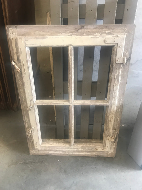 Vintage European wooden windows # 2547