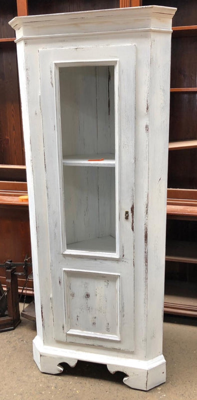 Vintage French Corner Cabinet  #2567