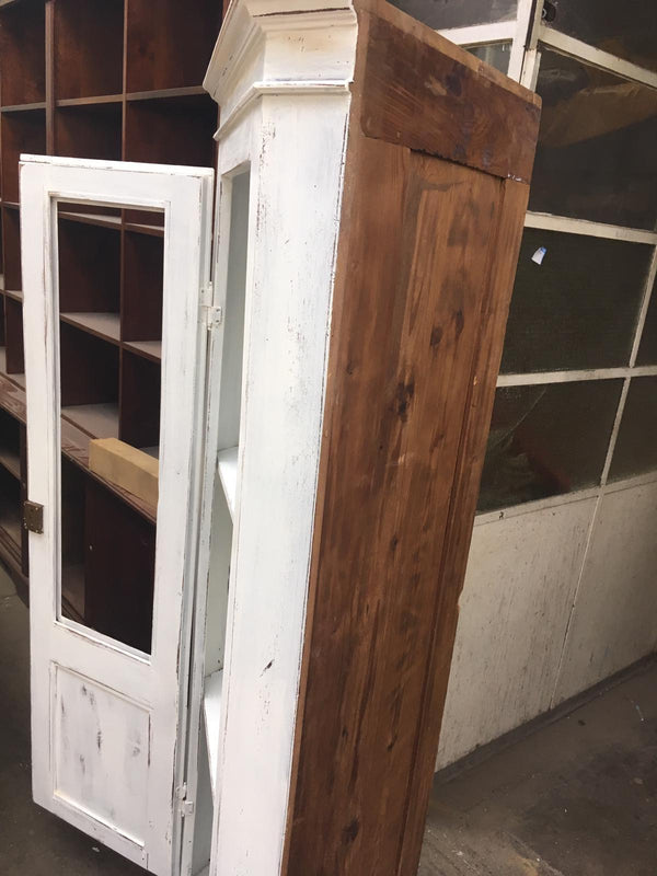 Vintage French Corner Cabinet  #2567