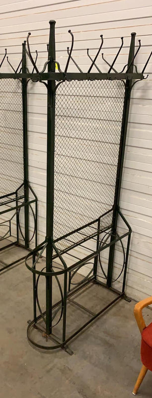 Vintage Frence 40s Wrought Iron Coat  Stand  #3516B  Byron