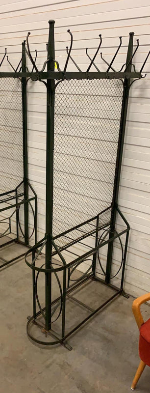 Vintage Frence 40s Wrought Iron Coat  Stand  #3516A