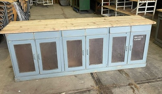 European Kitchen Island table / Shop Counter # 3685