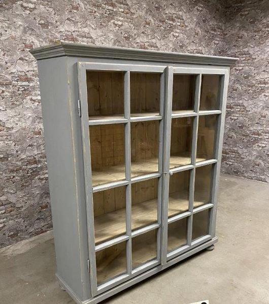 European Wooden  Display Cabinet #3690