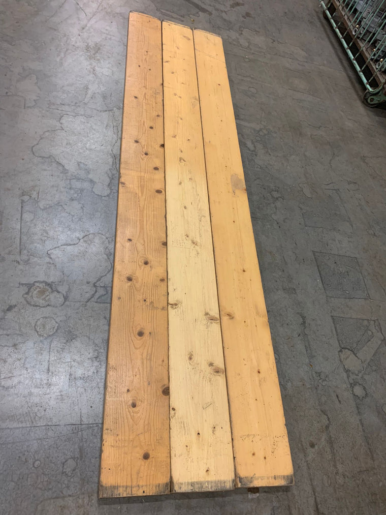 Dutch 1960s Wooden Scaffolding Planks 2.5 mt long #3721