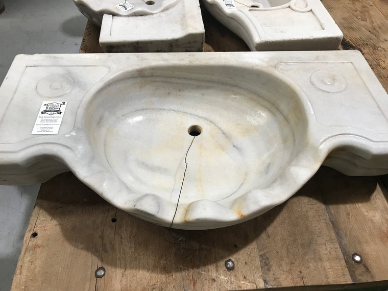 Vintage industrial Turkish Marble sink #2008/3