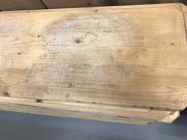 Vintage French 1960s wooden cheese planks #2471.