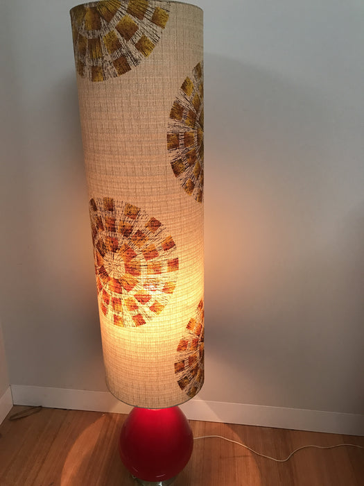 Vintage 60s Murano glass table lamp #1027