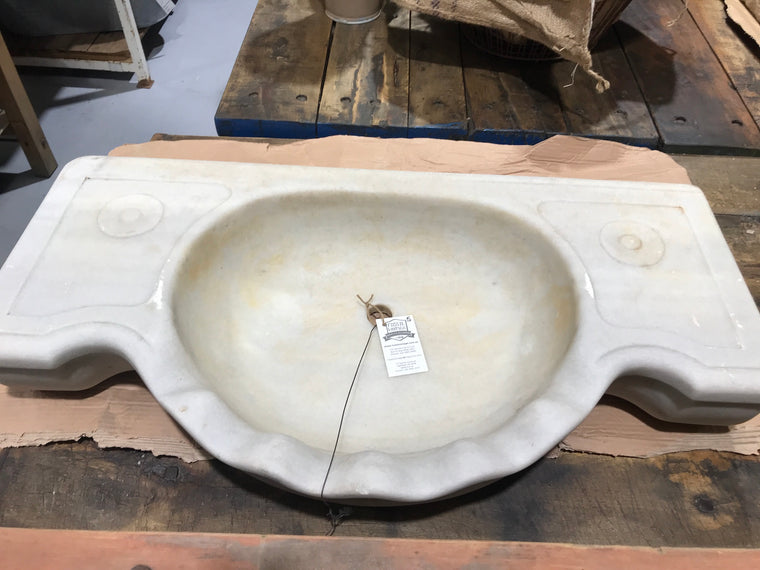 Vintage industrial Turkish Marble sink #2008/5