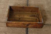 Vintage industrial French industrial wooden crate #2199/6261