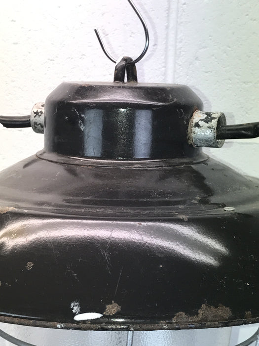 Vintage industrial CZECH warehouse lights #748