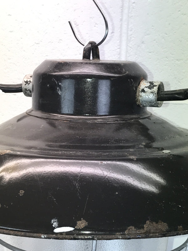 Vintage industrial CZECH warehouse lights #748