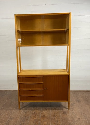 Mid Century  Dispaly Cabinet / Bookcase  #4308