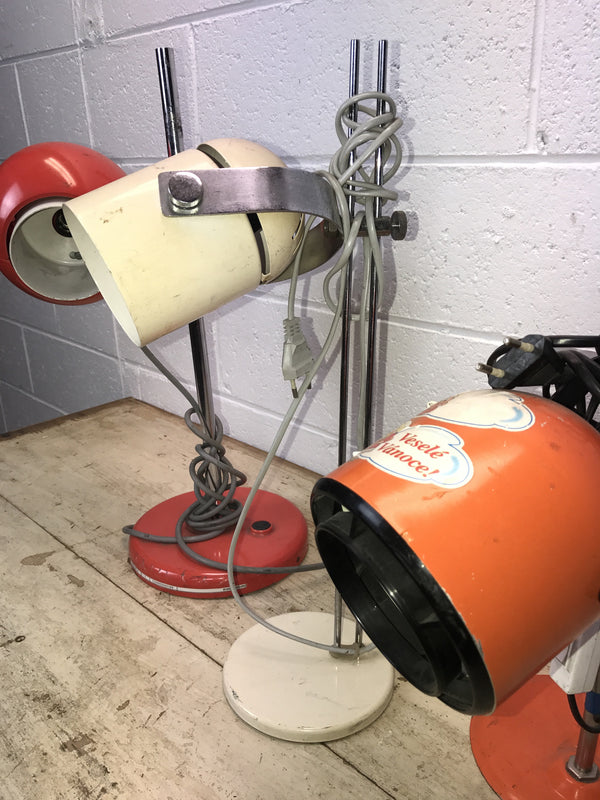 Vintage industrial CZECH warehouse lights #926