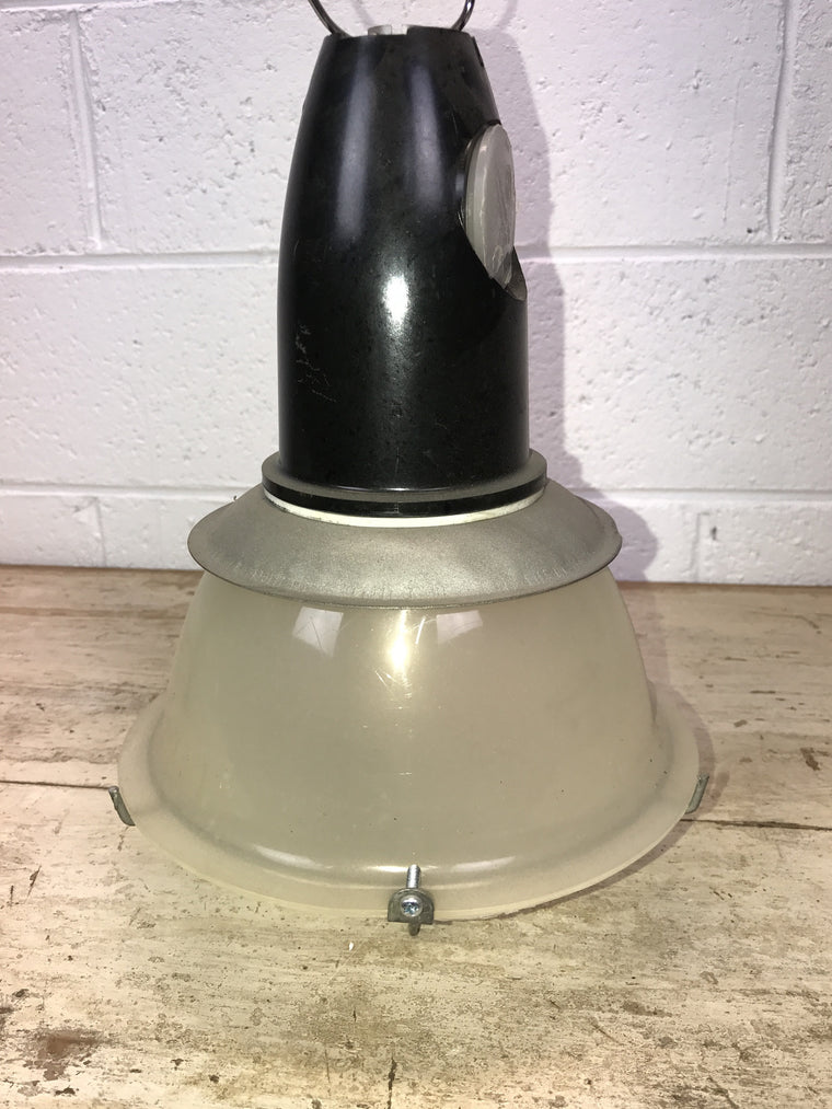 Vintage industrial CZECH warehouse lights #968