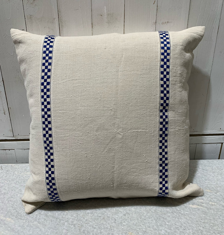 Vintage Linen Pillow  #4704