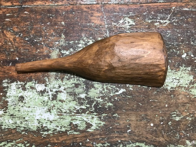 Vintage  Wooden Grain Scoop  #3873a