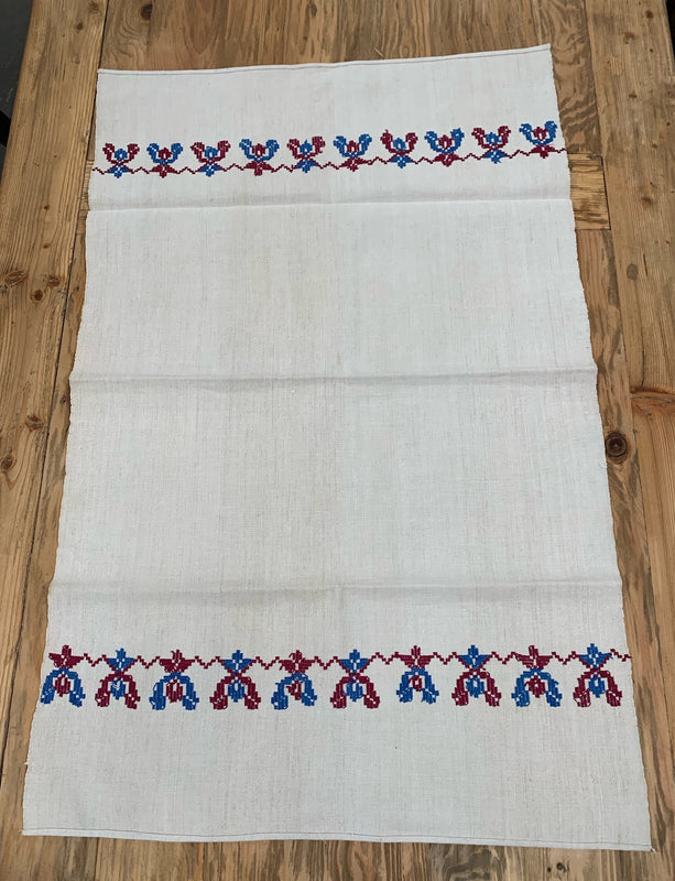 Vintage European Linen Tea Towel  #4708