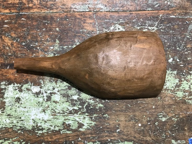 Vintage  Wooden Grain Scoop  #3873C