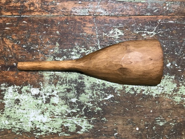 Vintage  Wooden Grain Scoop  #3873f