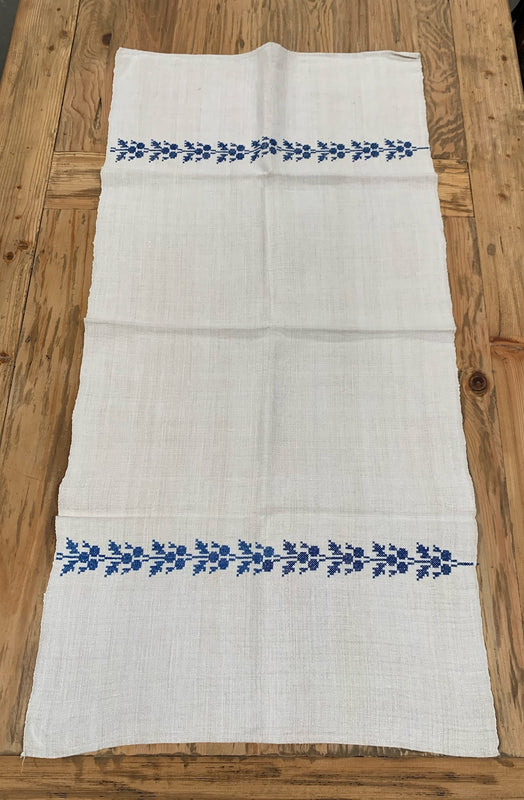 Vintage European Linen Tea Towel  #4713