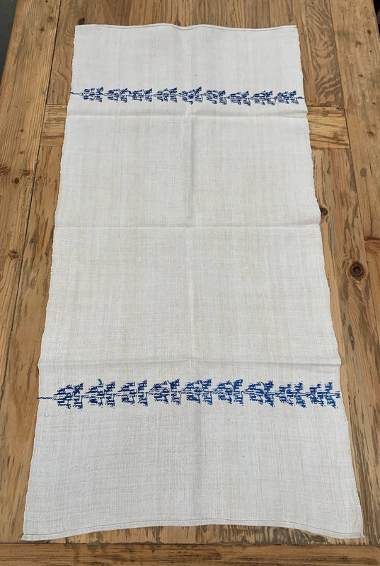 Vintage European Linen Tea Towel  #4713