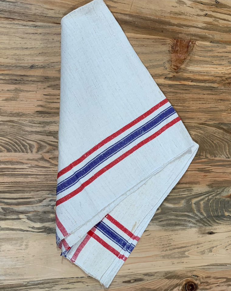 Vintage European Linen Tea Towel  #4714