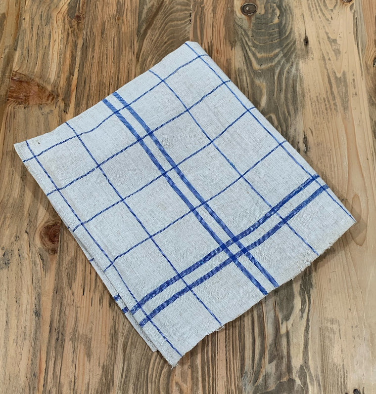 Vintage European Linen Tea Towel  #4715