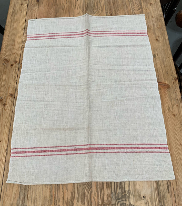 Vintage European Linen Tea Towel  #4717