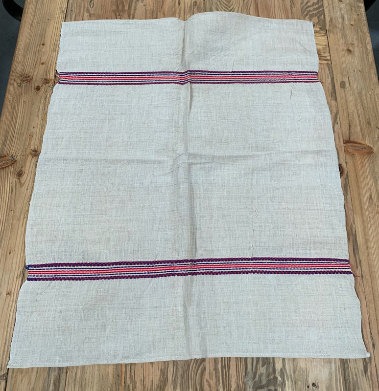 Vintage European Linen Tea Towel  #4718
