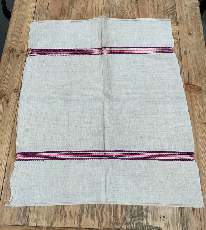 Vintage European Linen Tea Towel  #4718